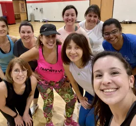 Zumba Class at the YMCA in Kennett Square