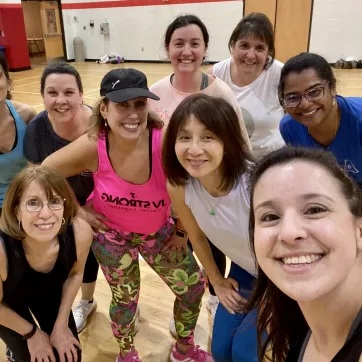 Zumba Class at the YMCA in Kennett Square