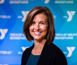 Executive Assistant to the CEO of the YMCA of Greater Brandywine, Kathy Pfaff.